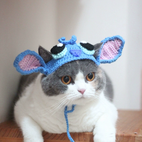 Плетеная шапка ручной работы, мультяшный шлем, аксессуар для волос, популярно в интернете