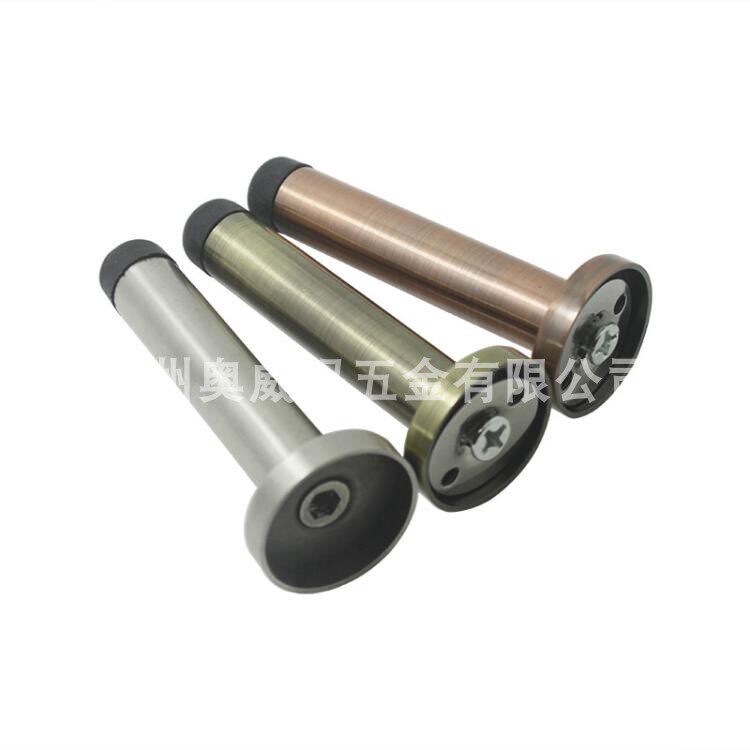 Carney Road Stainless Steel Door Top Glass Door Stopper Upscale Stainless Steel Door Bumper Upper Seat Head Door Touch Dressing Room