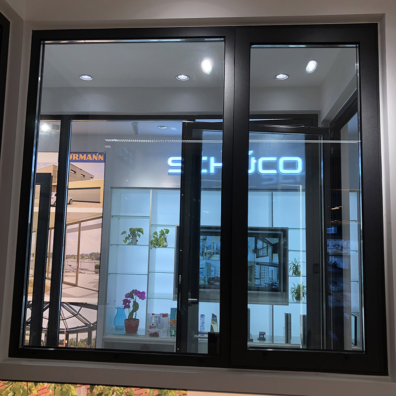 Interior opening interior inverted window AWS90SI Schüco doors and windows aluminum alloy doors and windows broken bridge aluminum sound insulation insulation security door and window
