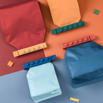Food seal clamps and cache kitchen block fresh clamp large snack plastic bag clamp seal