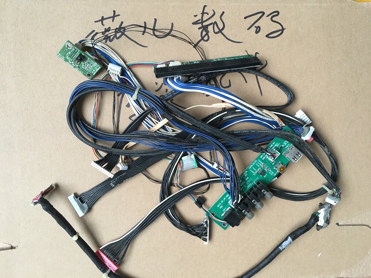 Original Konka LC47DT68DC screen cable receiving head cable key board remote control signal receiving board