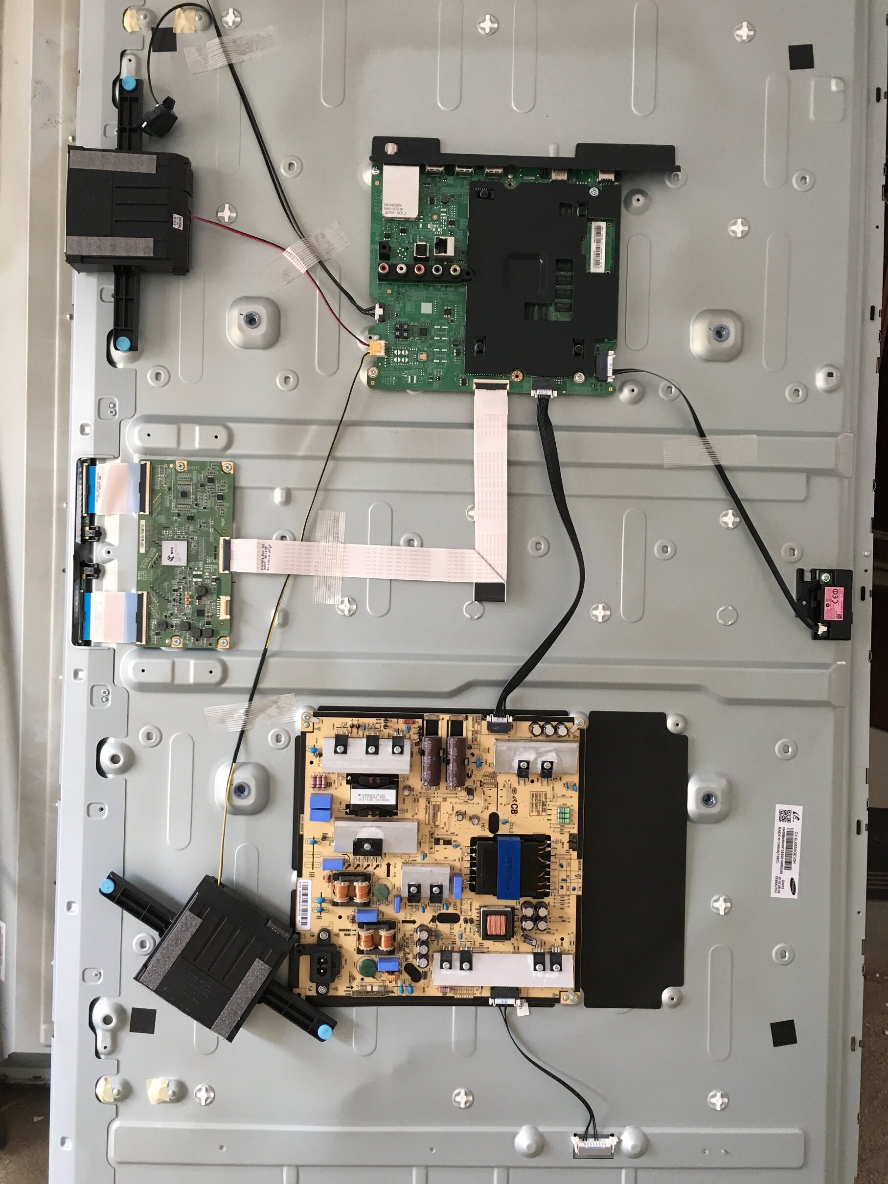 Original Samsung UA55JU5900JXXZ key board receiving head network card speaker shell cable