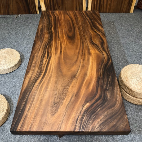 Solid Wood Large Plate Tea Table Bahua Okan Log Tea Table Red Wood Tea Board New Chinese Table Book Desktop Single Plate Whole Block