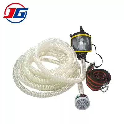 Long tube suction device self-priming long tube air suction device gas mask self-priming inhaler carbon canister 10 meters