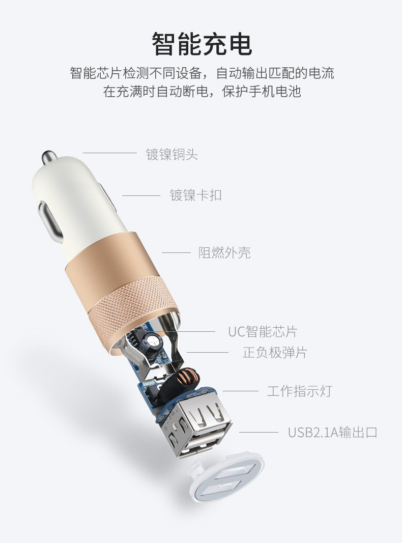 chargeur MKING 2.1A, 2A - Ref 1298726 Image 11