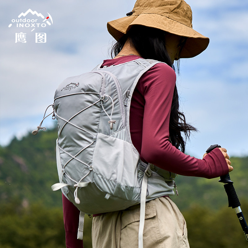 Intergraph Professional Mountaineering Bag Outdoor Lightweight Backpack Can Hold Helmet Cycling Bag 15-liter Hiking Bag Backpack