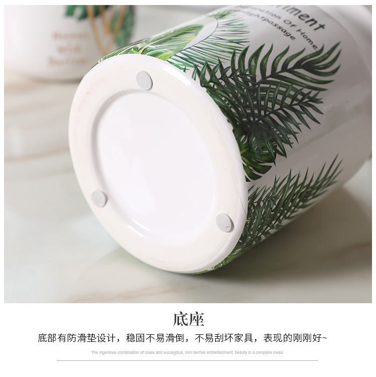 Little sitting room fresh rural household ceramic vase desktop furnishing articles flower arranging creative I and contracted Nordic ornaments