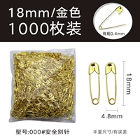 000 старомодного золота (18 мм) около 1000