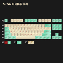  (JACK Keyboard Keycaps Customized)SP SA Keycaps Record Player Crispy Chicken Jukebox R1(Sold out)