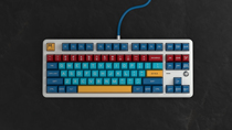  (JACK keyboard keycaps customized)SP Sa DND keycaps 87BASE Double blue personalized keycaps R3