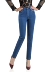 Quần jean nữ trung niên Quần jeans nữ mùa thu và mùa đông Quần jean cạp cao Quần mẹ mặc quần 40-50 tuổi Quần áo của mẹ