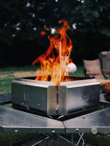 Japan Snowpeak Snowpeak Camping Outdoor Barbecue Incineration Fire Station Accessories Firewall ST-032FW UG-524