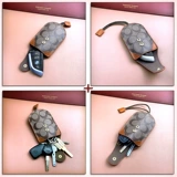 Горный чай подходит для мужчин и женщин, универсальная ключница, кожаная сумка, ключи от машины, сумка-органайзер, брелок, дистанционное управление