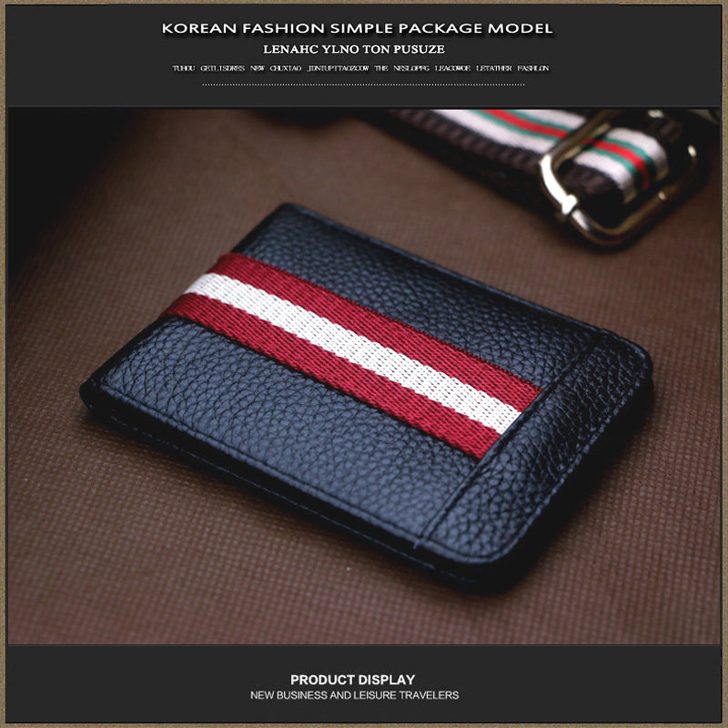 PUSUZE driver's license leather case for men and women cowhide driver's license clip This personalized driving document bag thin card bag driver's license cover