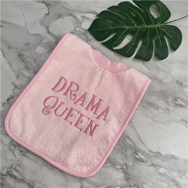 Foreign trade original single baby cotton pullover bib towel material saliva towel baby bib cover head bib absorbent single