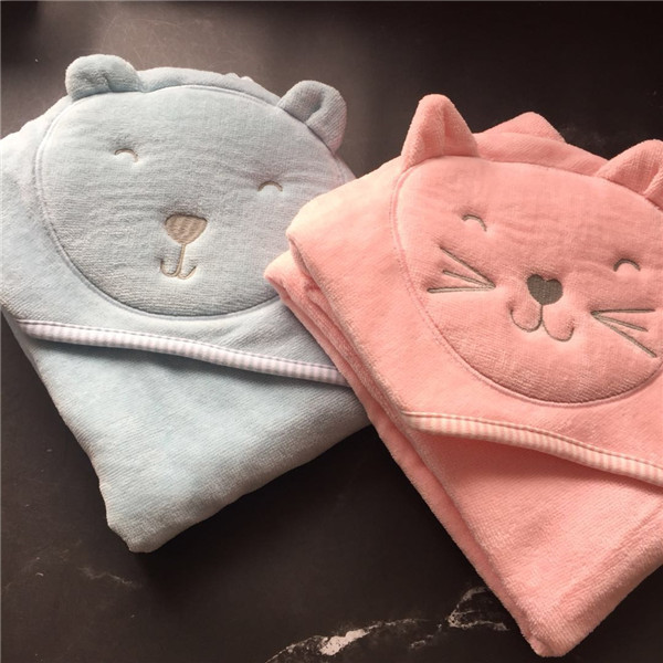 Foreign trade original pure cotton baby blanket newborn hug blanket baby blanket bath towel special price