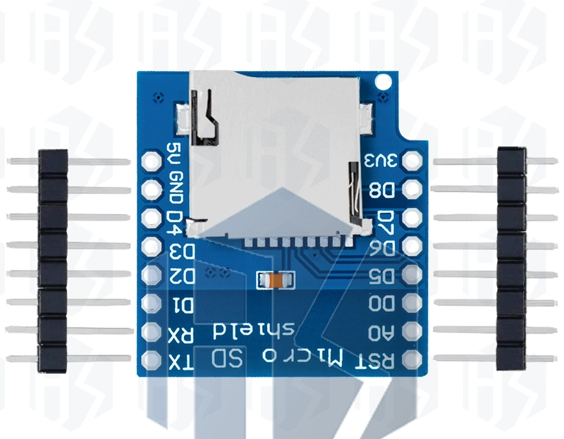 Mô-đun thẻ SD Giao diện SPI Đầu đọc và ghi thẻ TF với chip chuyển đổi cấp độ