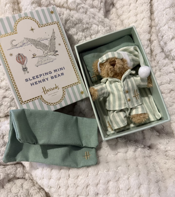 In Stock, Immediate Dispatch from the Uk. Harrods Henry the Bear Pajamas, Same Style as Danny the Bear