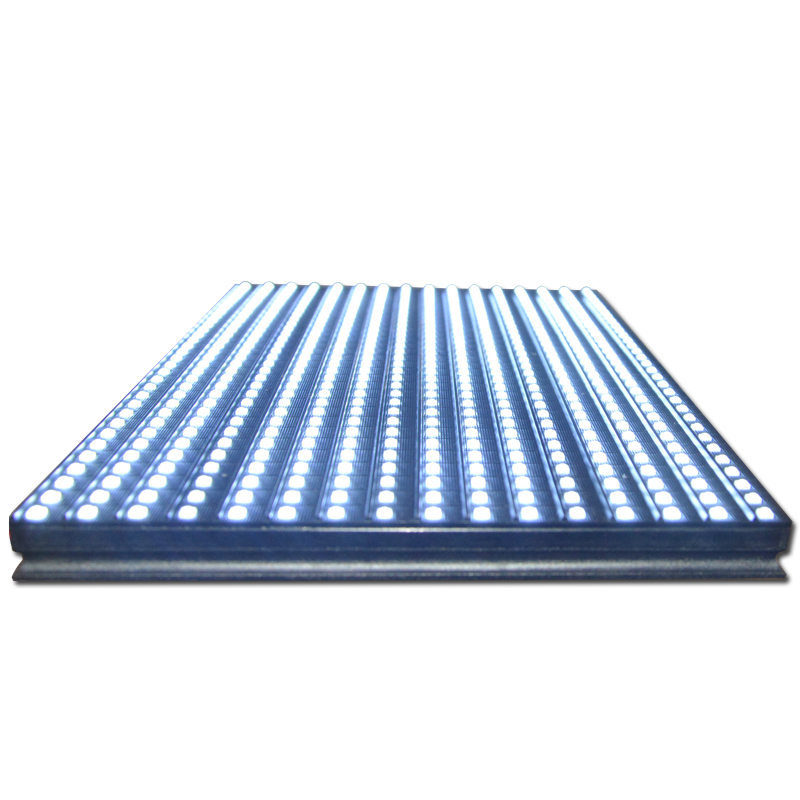 Kuangtong LED electronic display semi-outdoor P10 single white surface mount p10 high bright white LED display screen unit board