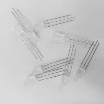 LED LED 5mm fog yellow General green two-color common Yin 5mm yellow-green two-color common negative