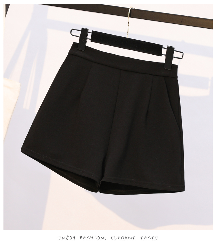 VK旗艦店 韓國風蕾絲袖拼接修身短褲套裝長袖褲裝