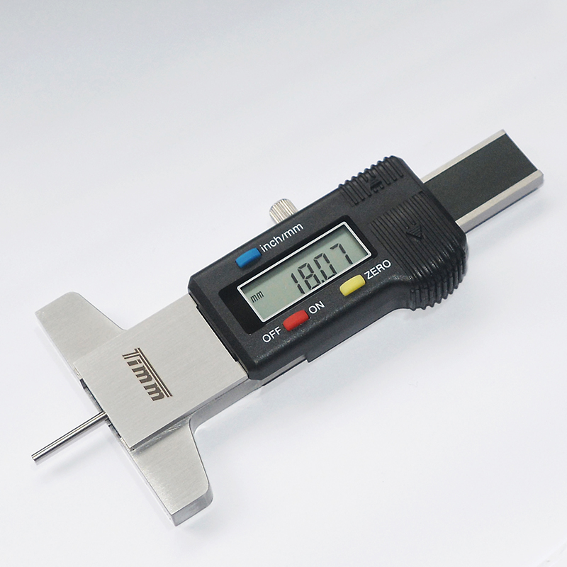 Concrete carbonation depth tyre measuring instrument pointed fine rod number of display card ruler small hole brake sheet pit point metering