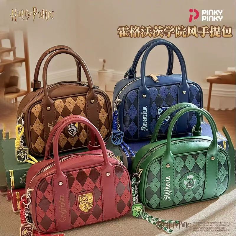 Pinkypinky Genuine Harry Potter Handbag, College Style, Ravenclaw, Slytherin, Birthday Gift Pinkypinky Genuine Harry Potter Handbag, College Style, Ravenclaw, Slytherin, Birthday Gift