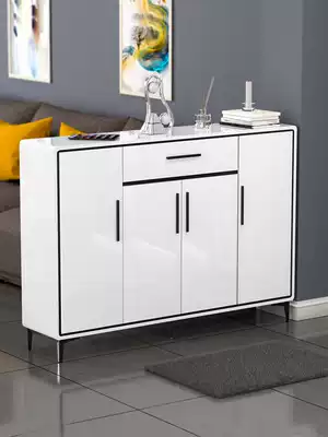 Light luxury entrance shoe cabinet simple modern household storage cabinet large capacity door Hall Cabinet entrance hall cabinet partition cabinet