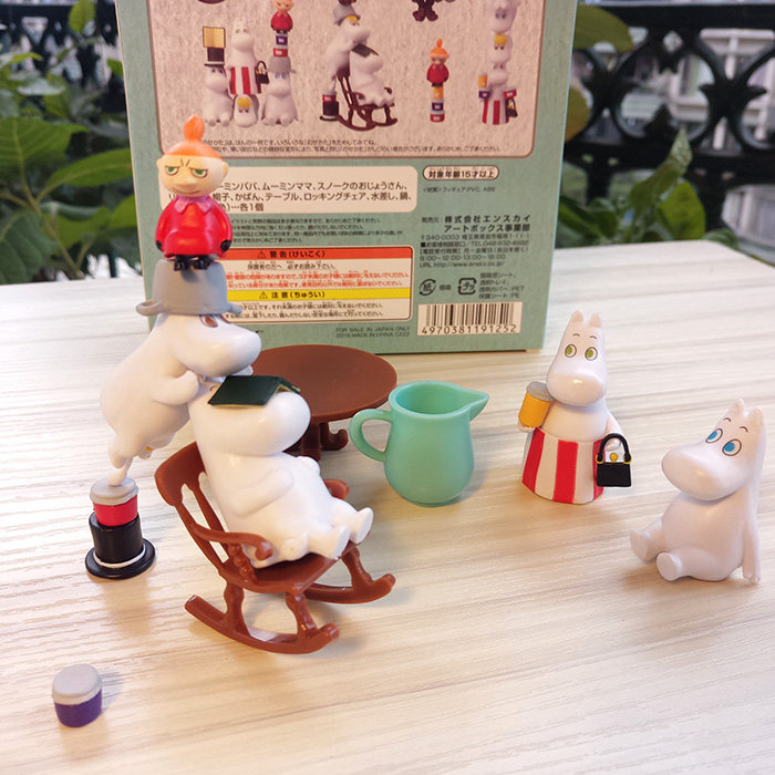 Figurine manga        en PVC famille Moomin - Ref 2698293 Image 5