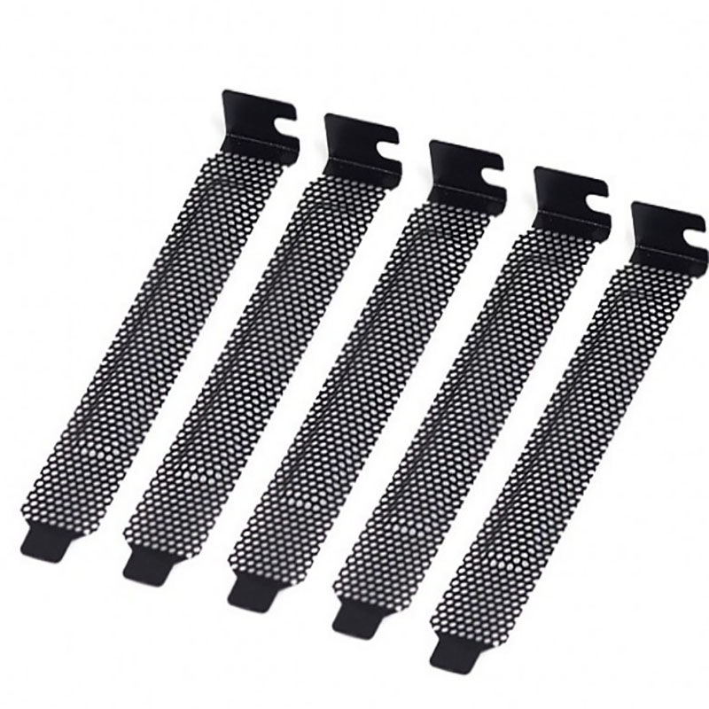 Computer chassis baffle Cooling dust-proof ventilation baffle baffle Black baffle PCI bit baffle Special price