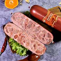 Russian beef tendon sausage plain meat smoked ham starch-free ready-to-eat cooked snack specialty