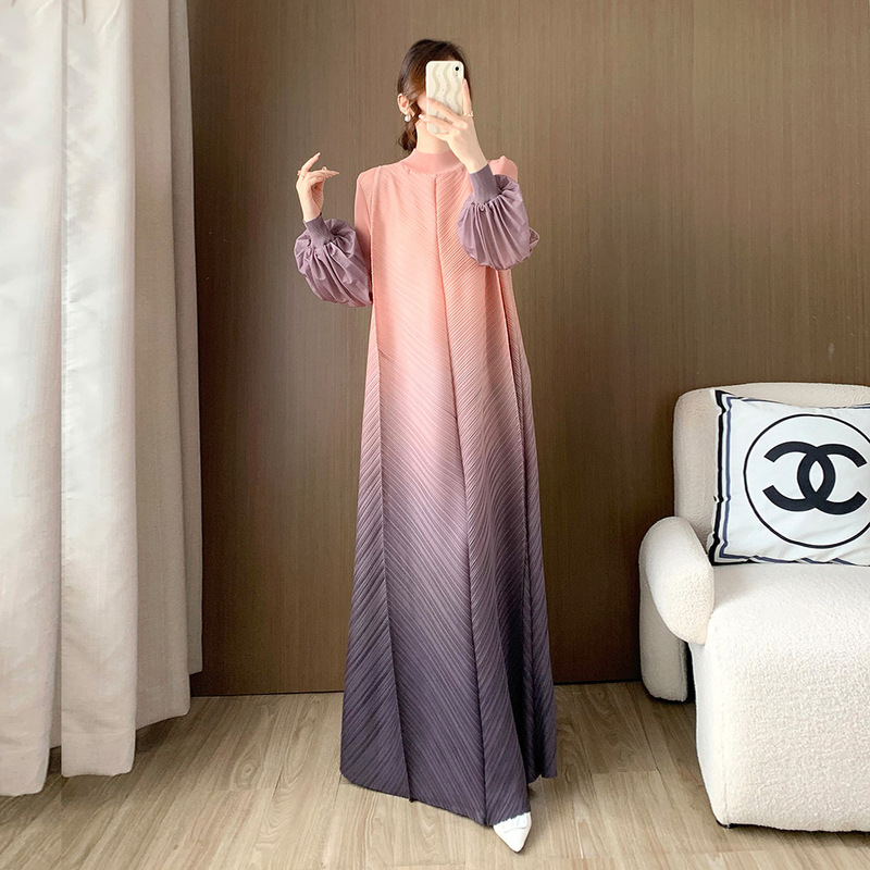 Women's Robe Dress, Amazon's Best-Selling Plus-Size Flower Bud Skirt, Gradient Skirt