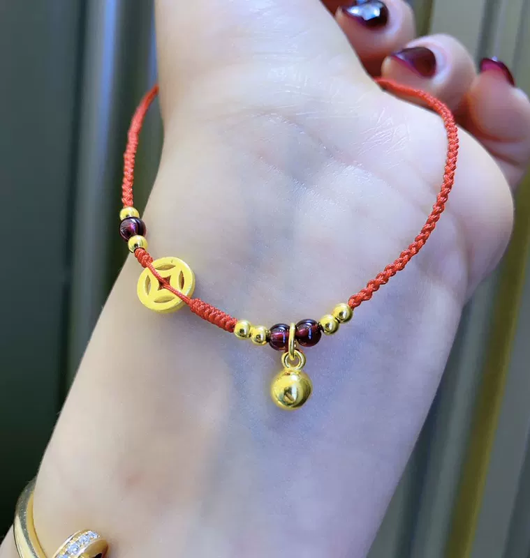 Yinze Jewelry Tự làm dép nhỏ vòng chân chuông "Evil Evil". - Vòng chân