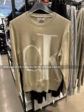 Awei Calvin Klein/Kevin Cleo Мужские повседневные круглые шейки CK Письма Pama Pame Wleater