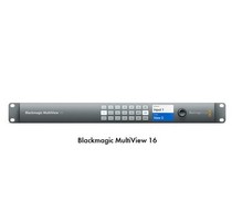 Blackmagic MultiView more than sixteen picture video divider 16-way split screen