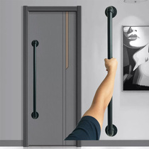 American barn door handle simple clothing store ktv box door wooden door antique door handle pipe Black