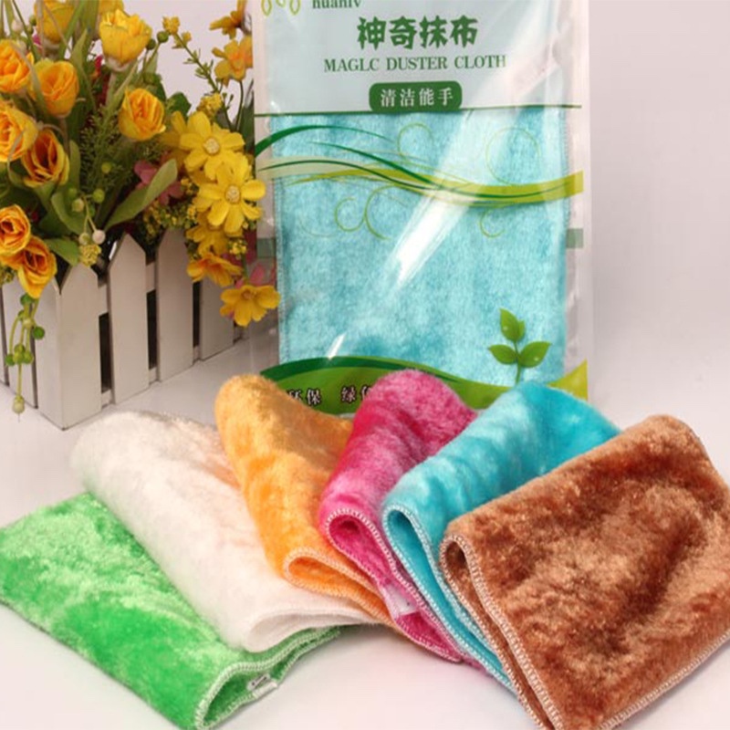 Huanlv Textile Magic Cleaning Cloth (10 Large Pieces) Made of Natural Wood Fiber, Strong Oil-Removing Power for Dishwashing 8015 Huanlv Textile Magic Cleaning Cloth (10 Large Pieces) Made of Natural Wood Fiber, Strong Oil-Removing Power for Dishwashing 8015