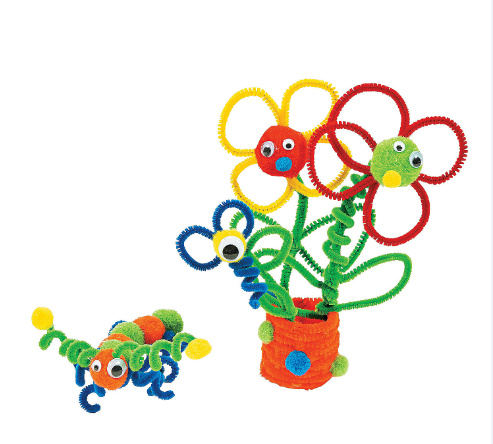 Christmas Thanksgiving DIY handmade materials kindergarten activities hand - made chick twisting the root