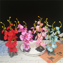 Hotel banquet plate decoration artistic conception dish cold dish dish decoration flower grass sashimi creative small decoration sushi embellishment flower