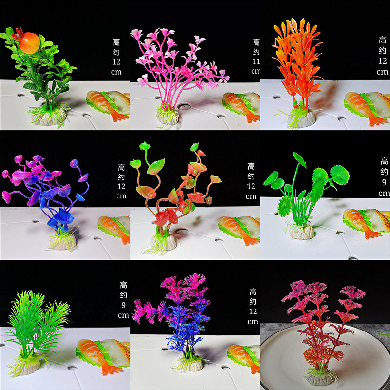 Hotel kitchen cold dish platter Creative dishes around the edge embellished small ornaments Restaurant sashimi plate decorative flowers and plants