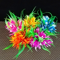 Hotel restaurant dishes sassy platter artistic conception setting plate decoration flowers and plants cold dishes embellishment simulation Lotus grass small ornaments