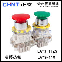 Original Chint Button Emergency Stop Button LAY3-11ZS 1 11m 20M 22M 1 Emergency Stop Mushroom Button