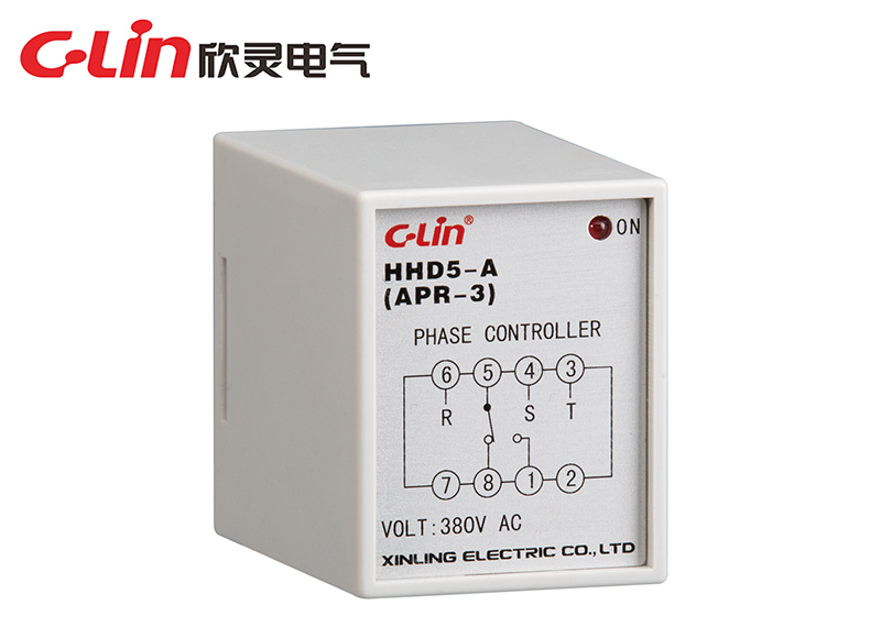 Xinling HHD5-A phase sequence protection relay base with additional AC380V (APR-3)