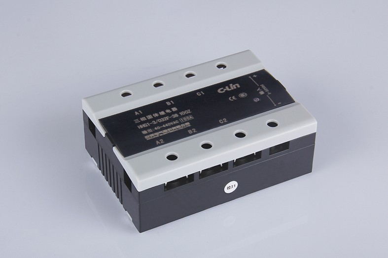 HHG1-3 032F-38 100A Triphase Solid Relay SSR-DA Copper Subboard