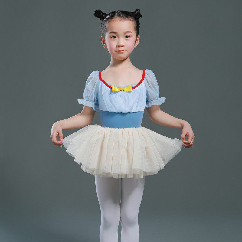 Princess Pontry Young Children Enlightenment Ballet Ballet Short Sleeve Couture Girls Dance Show