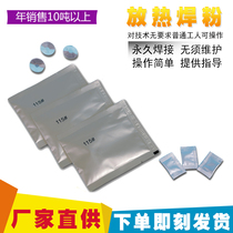 Exothermic welding thermite welding flux copper rail steel bar hot melt fire mud welding grounding copper welding powder flux