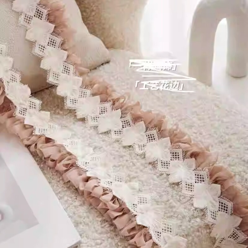 Yiming Lace~2024 New Curtain Lace Accessories Decorative Water-Soluble Fabric Art Decorations Yiming Lace~2024 New Curtain Lace Accessories Decorative Water-Soluble Fabric Art Decorations