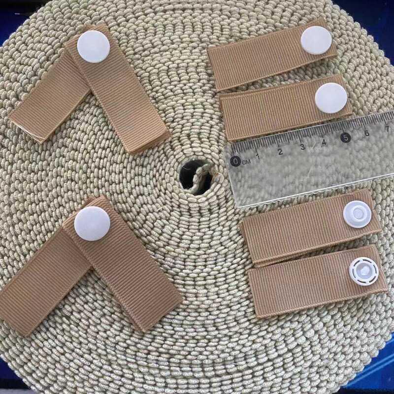 Yiming Window Decoration Curtain Accessories Anti-Warping Edge Webbing Buckle Korean Folding Anti-Warping Edge Button Snap Fastener