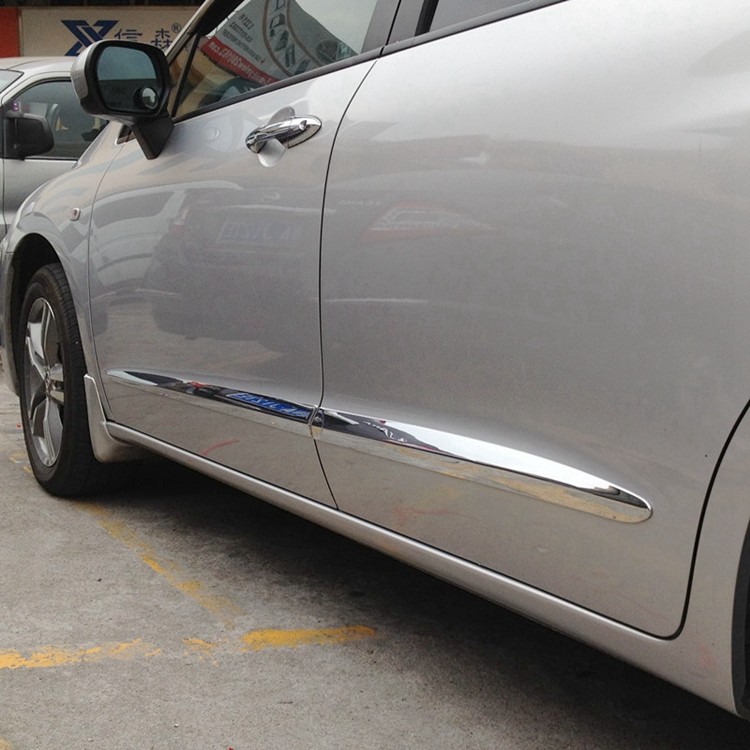 Apply 09-14 Odyssey door side strip car door crash bar RB3 retrofit special door plate body decorated bright strip