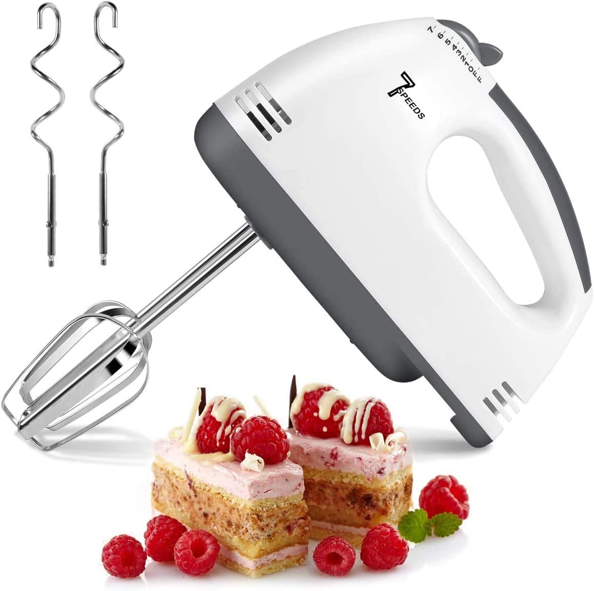 Electric Hand Mixer Egg Beater Cream Cake Baking Blender